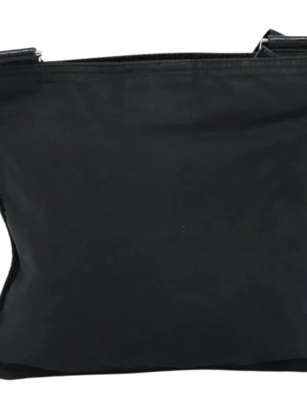 PRADA Shoulder Bag Nylon Black Silver Auth 173668 - Picture 3 of 16